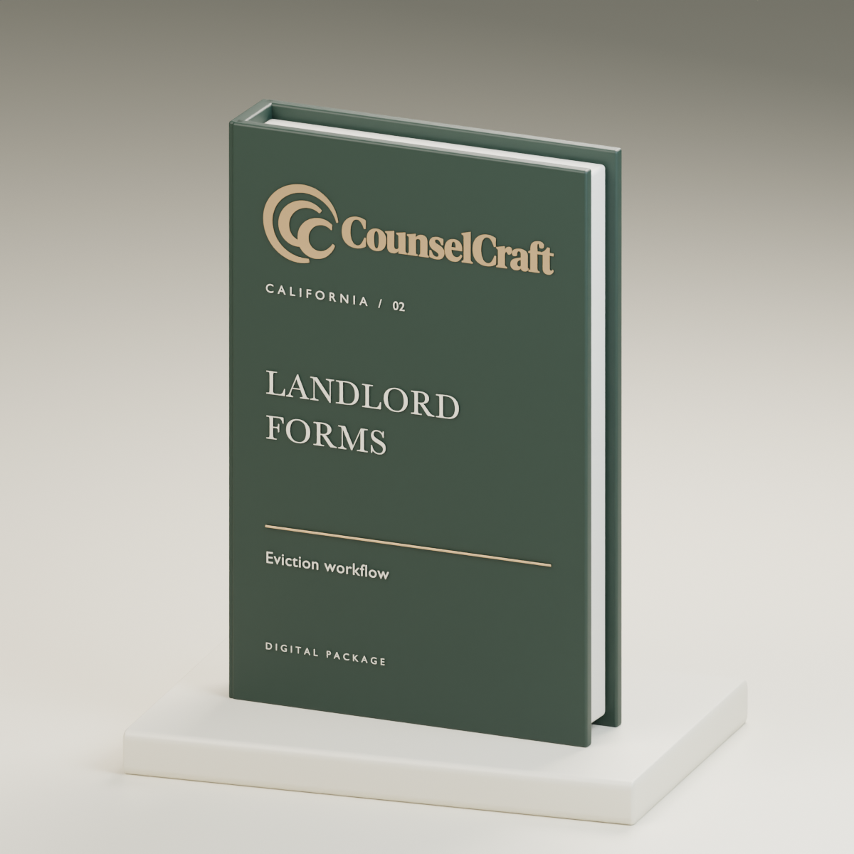 California Landlord Forms & Eviction Workflow — CounselCraft legal forms package