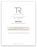 California Prenup Preparation Kit preview (1 of 3) — CounselCraft